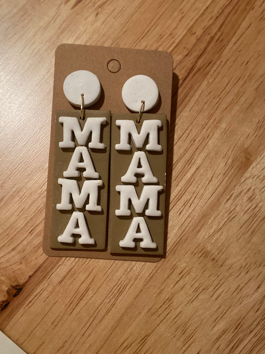 Tan Mama Earrings