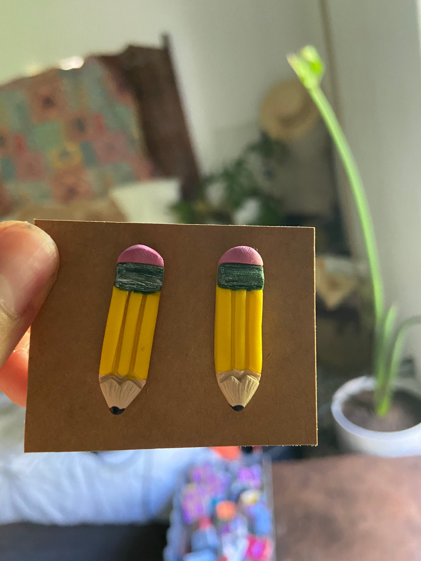 Ticonderoga Pencil Studs