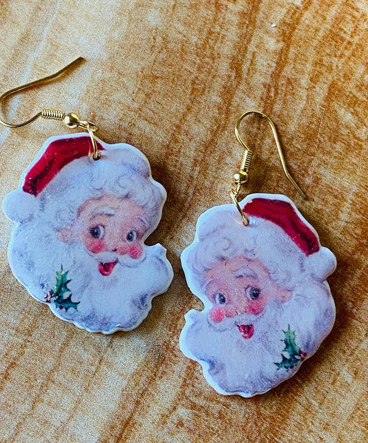 Santa Claus Earrings