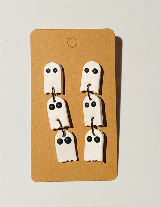 Ghostie Trio Earrings